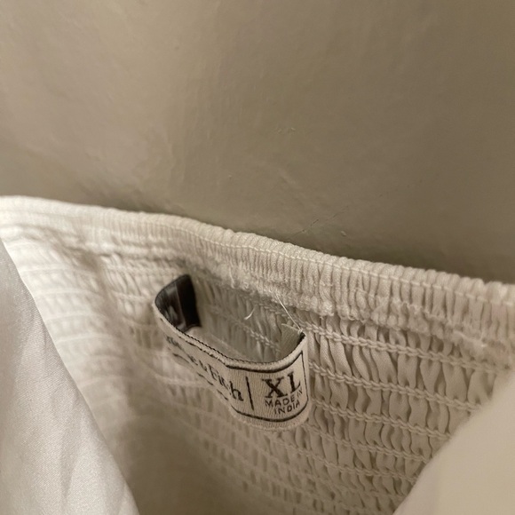 White Ruffle Blouse - Picture 5 of 5